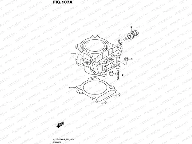 107A - CYLINDER