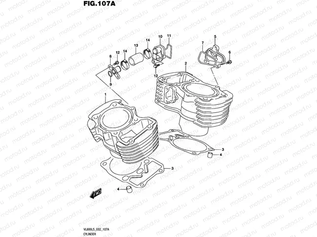 107A - CYLINDER (VL800L5 E02)