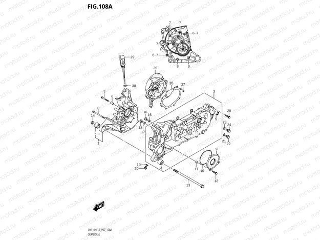 108A - CRANKCASE