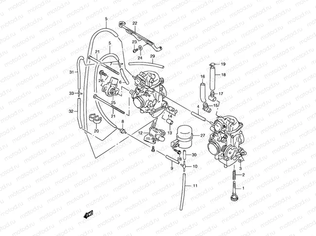 10A - CARBURETOR FITTINGS