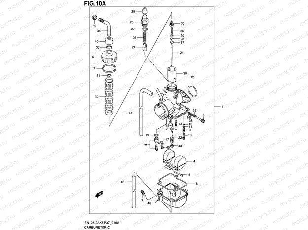 10A - CARBURETOR (MODEL K7/K8)