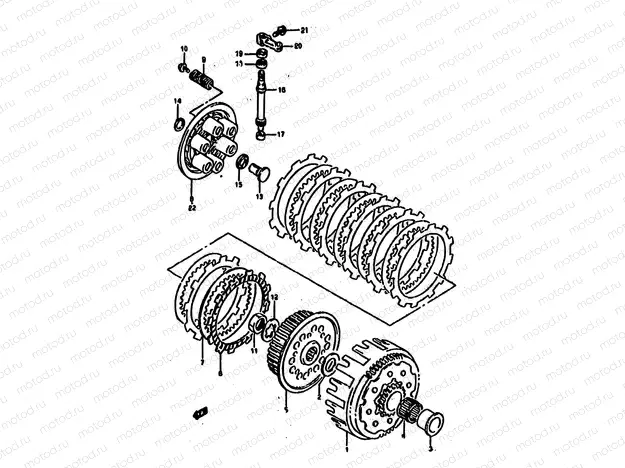 10A - CLUTCH (MODEL R/S)