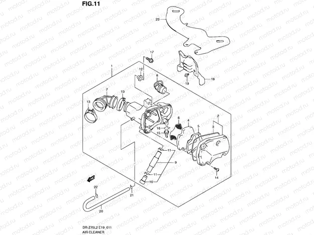 11 - AIR CLEANER