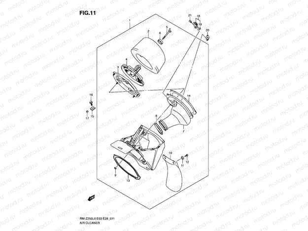 11 - AIR CLEANER