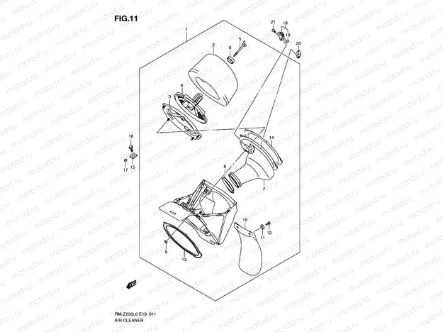 11 - AIR CLEANER