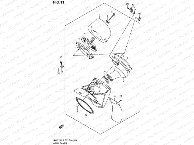 11 - AIR CLEANER