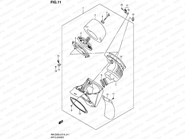 11 - AIR CLEANER