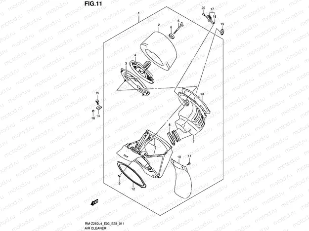 11 - AIR CLEANER