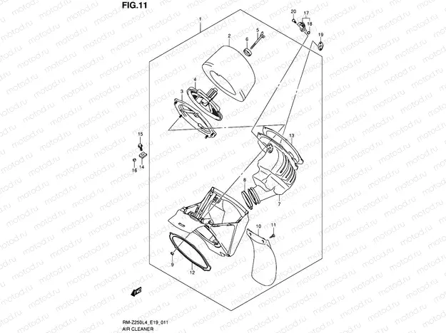 11 - AIR CLEANER