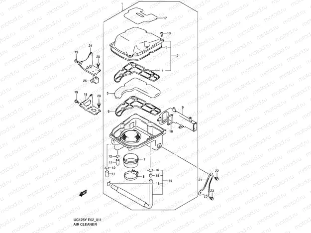 11 - AIR CLEANER