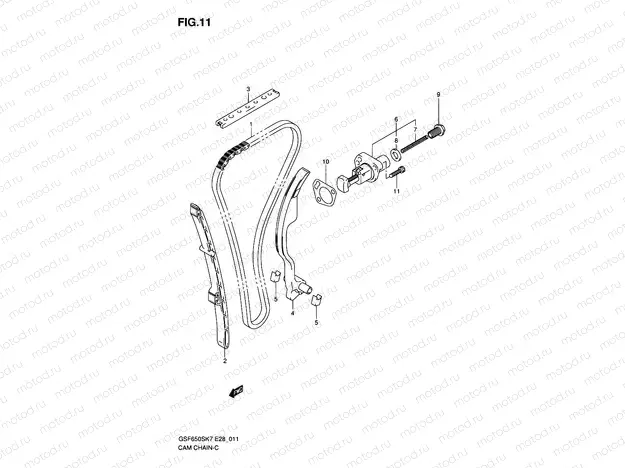 11 - CAM CHAIN