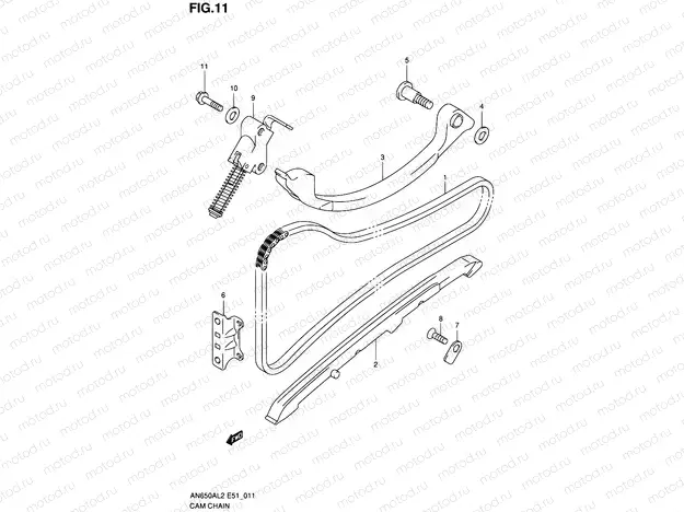 11 - CAM CHAIN