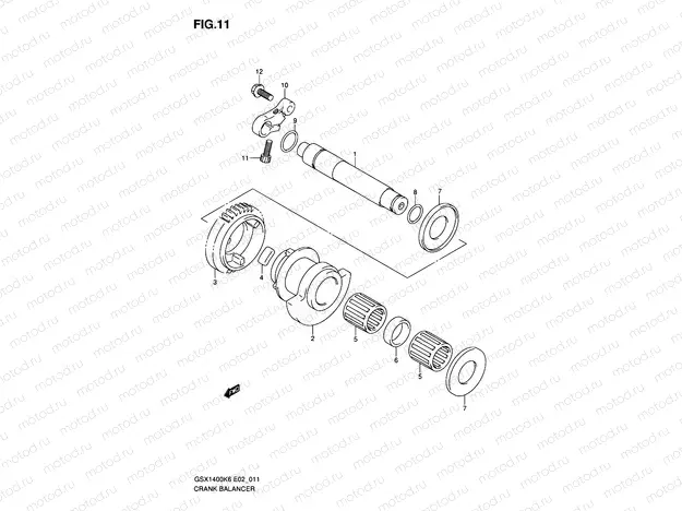 11 - CRANK BALANCER