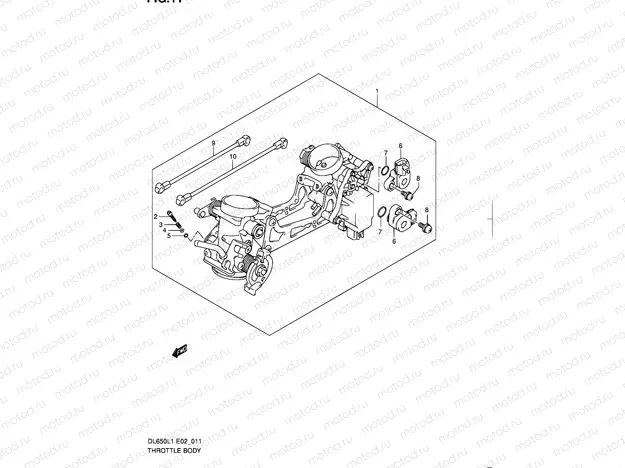 11 - THROTTLE BODY