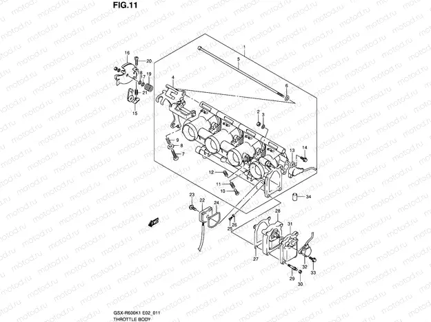 11 - THROTTLE BODY