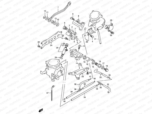 11 - THROTTLE BODY FITTING PARTS