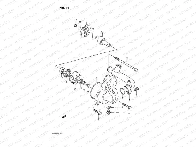 11 - WATER PUMP