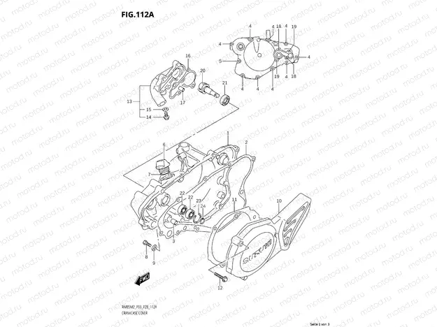 112A - CRANK CASE COVER