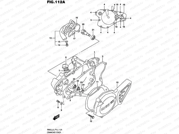 112A - CRANKCASE COVER