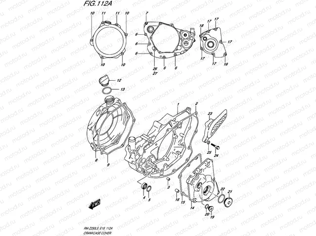 112A - CRANKCASE COVER