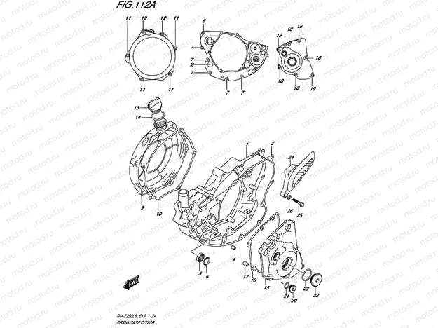 112A - CRANKCASE COVER