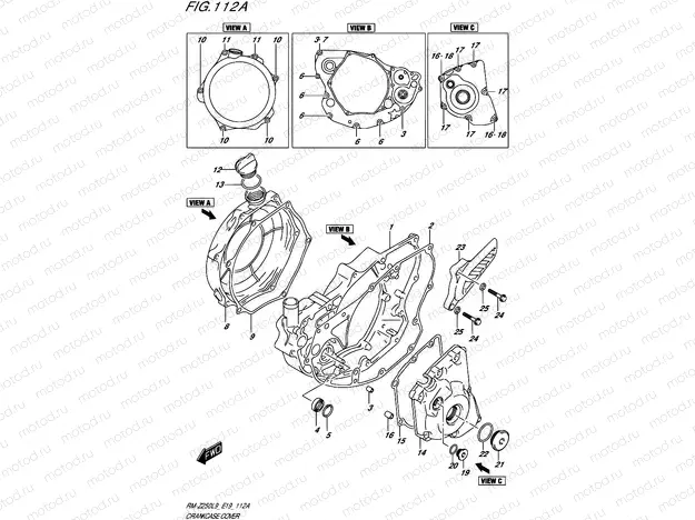 112A - CRANKCASE COVER