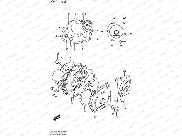 112A - CRANKCASE COVER