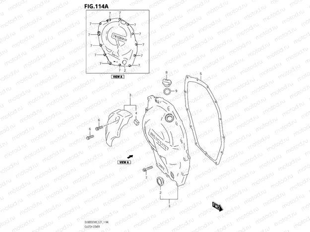114A - CLUTCH COVER