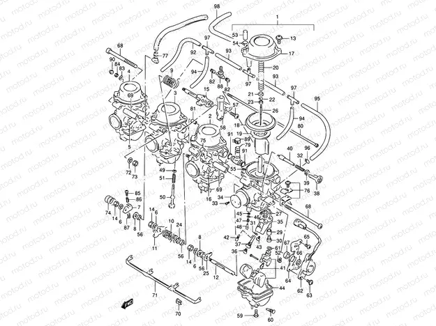 11A - CARBURETOR (GSX-R400RFL/RFM)