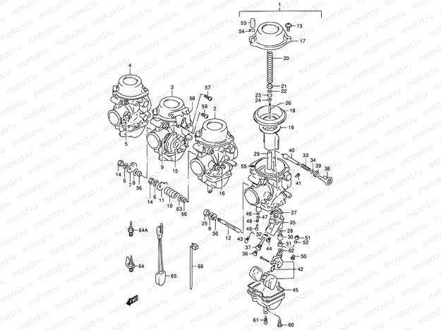 11B - CARBURETOR (MODEL T/V/W)