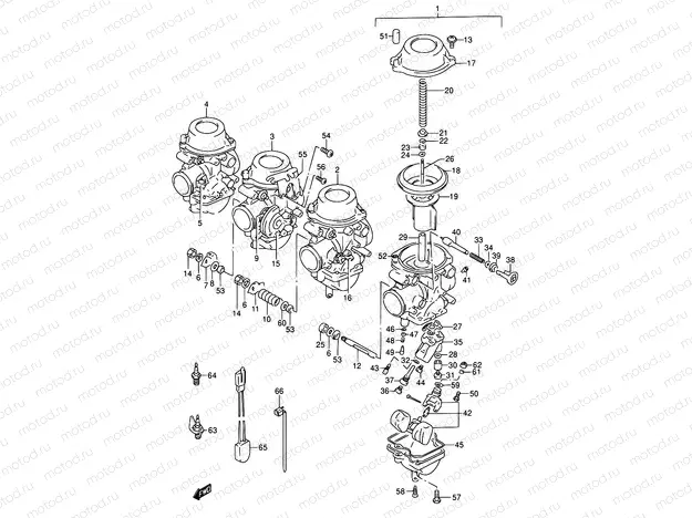 11C - CARBURETOR (MODEL S/V E18)