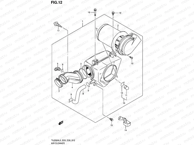 12 - AIR CLEANER
