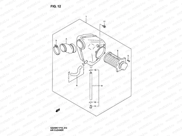 12 - AIR CLEANER