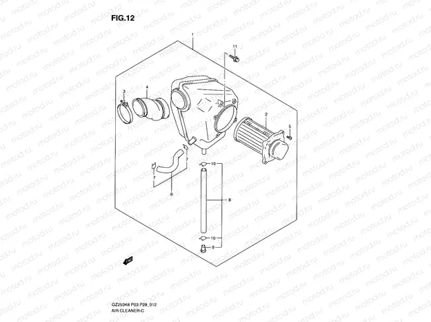 12 - AIR CLEANER