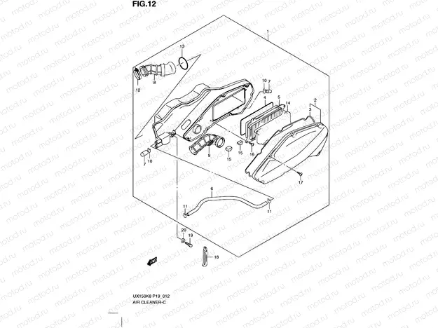 12 - AIR CLEANER