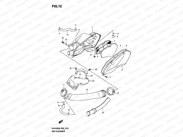 12 - AIR CLEANER