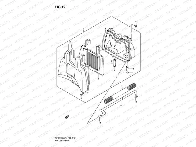 12 - AIR CLEANER
