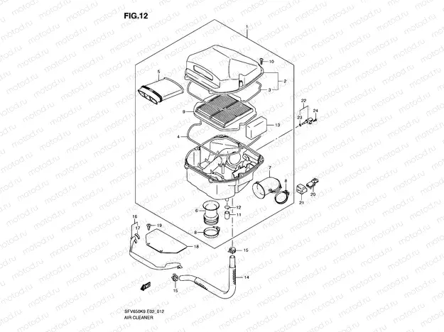 12 - AIR CLEANER