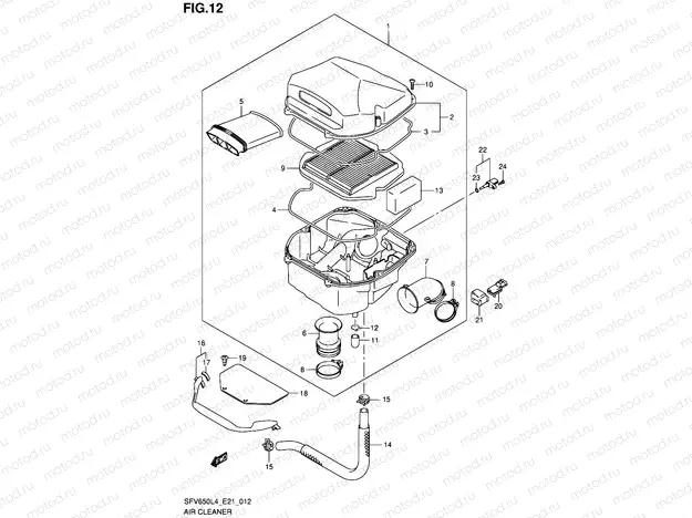 12 - AIR CLEANER