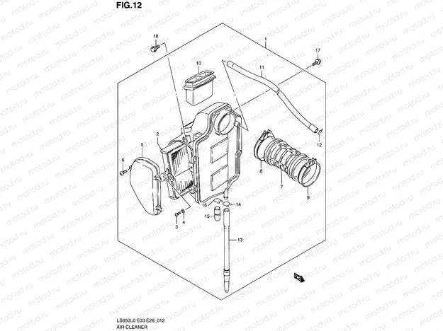 12 - AIR CLEANER