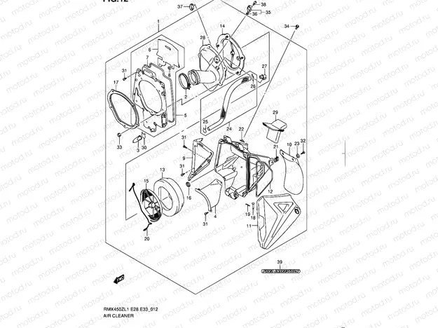 12 - AIR CLEANER
