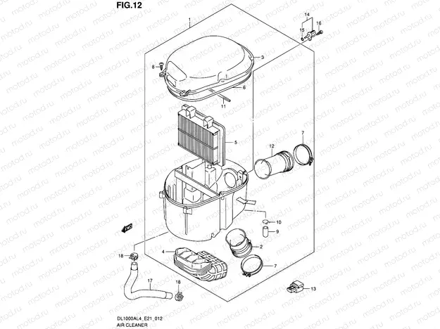 12 - AIR CLEANER