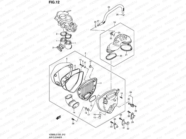 12 - AIR CLEANER