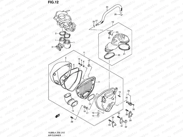 12 - AIR CLEANER