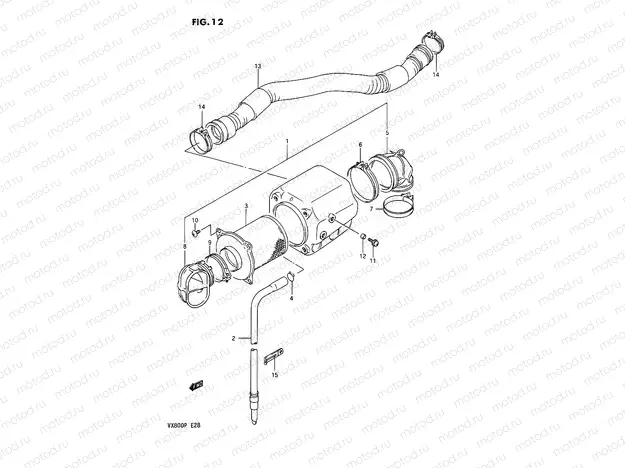 12 - AIR CLEANER (FRONT)