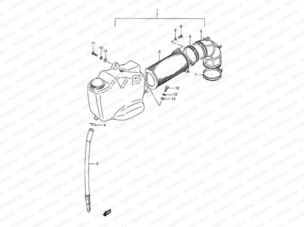 12 - AIR CLEANER (FRONT)