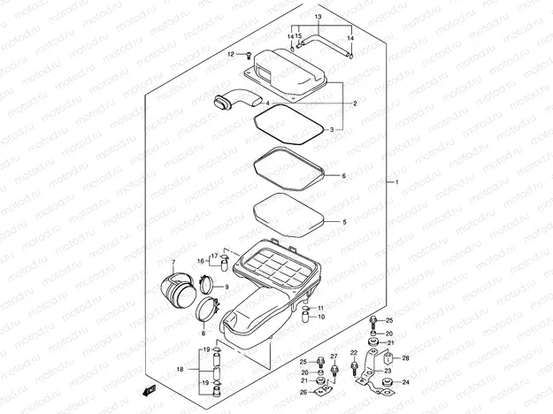 12 - AIR CLEANER (MODEL X/Y)