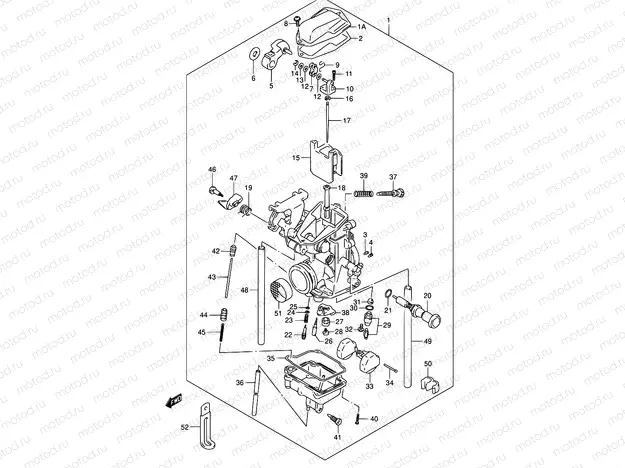 12 - CARBURETOR (E03/E28)