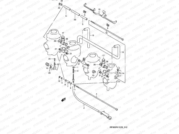 12 - CARBURETOR FITTINGS