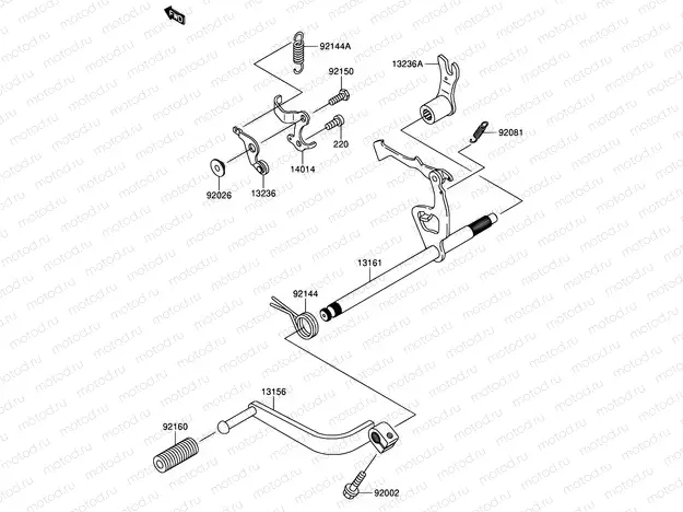 12 - GEAR CHANGE MECHANISM